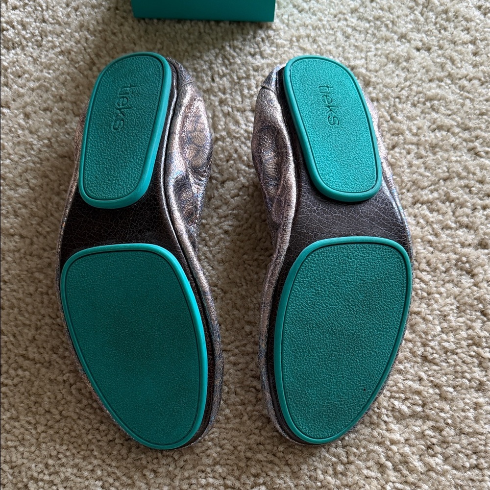 Tieks Love Potion  Lovestruck Metallic Iridescent Ballet Flats Full Set Size 8 - Picture 4 of 16